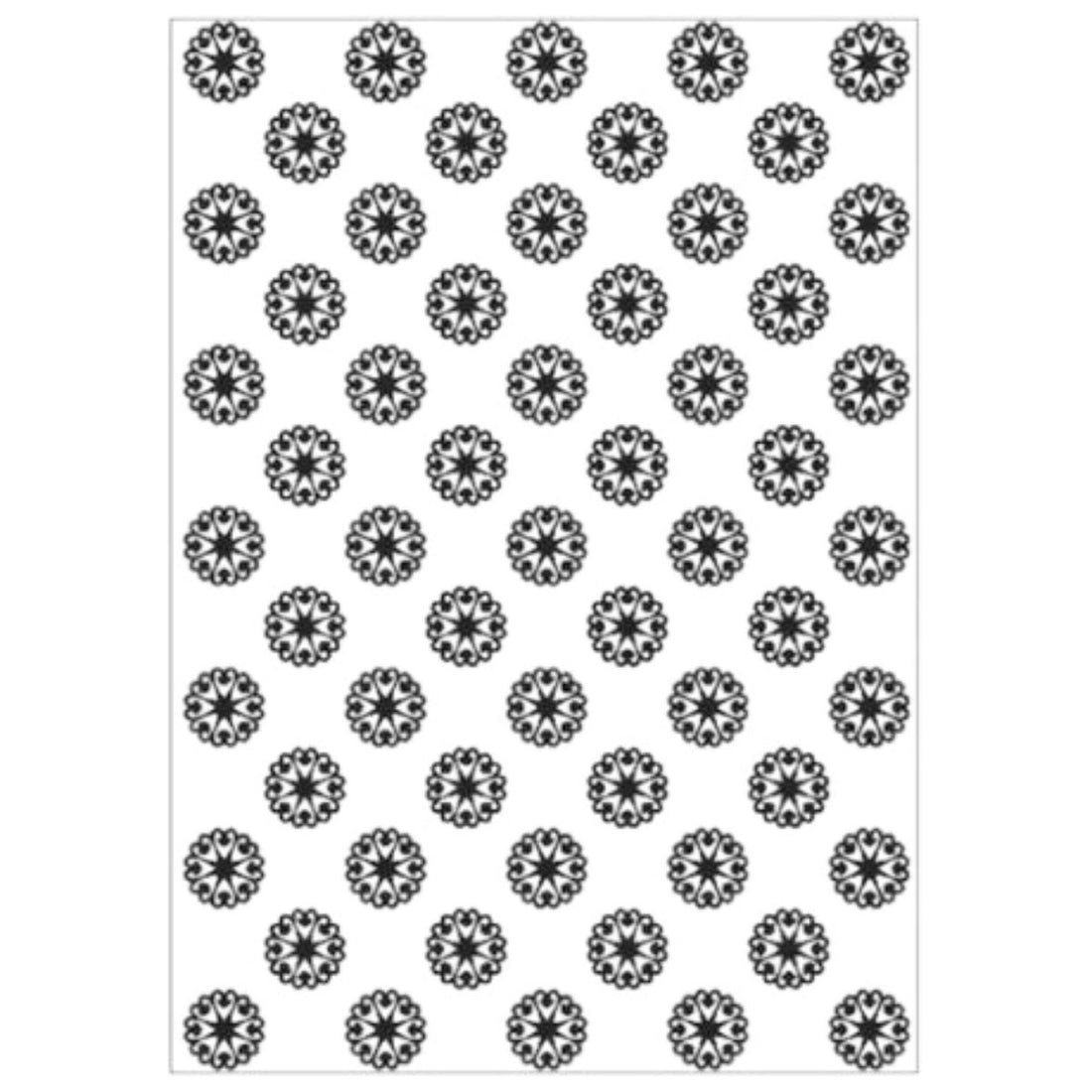 XL Embossing Folder Snowflakes / Folder de Grabado Copo de Nieve Folders de Grabado Nellie&