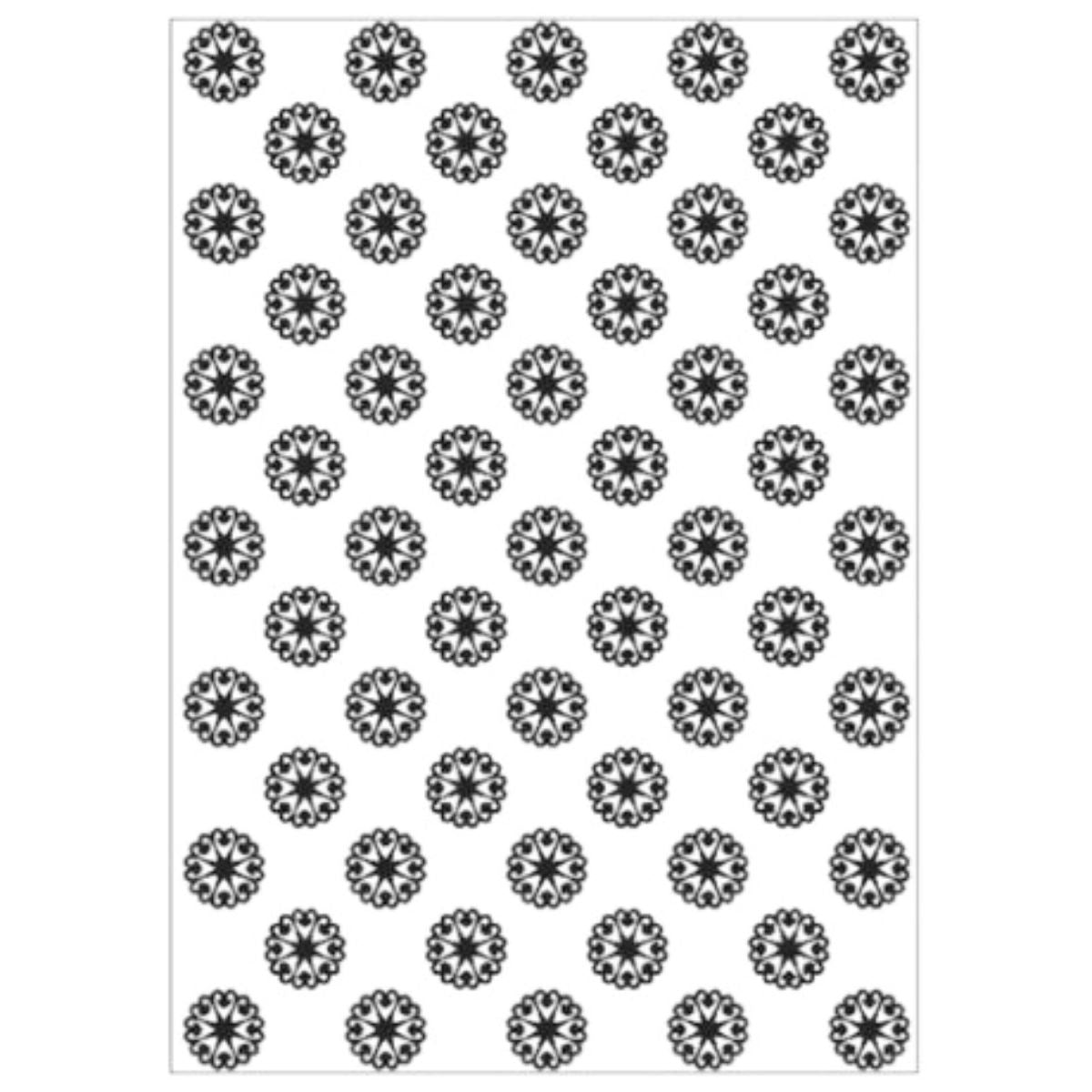 XL Embossing Folder Snowflakes / Folder de Grabado Copo de Nieve Folders de Grabado Nellie&