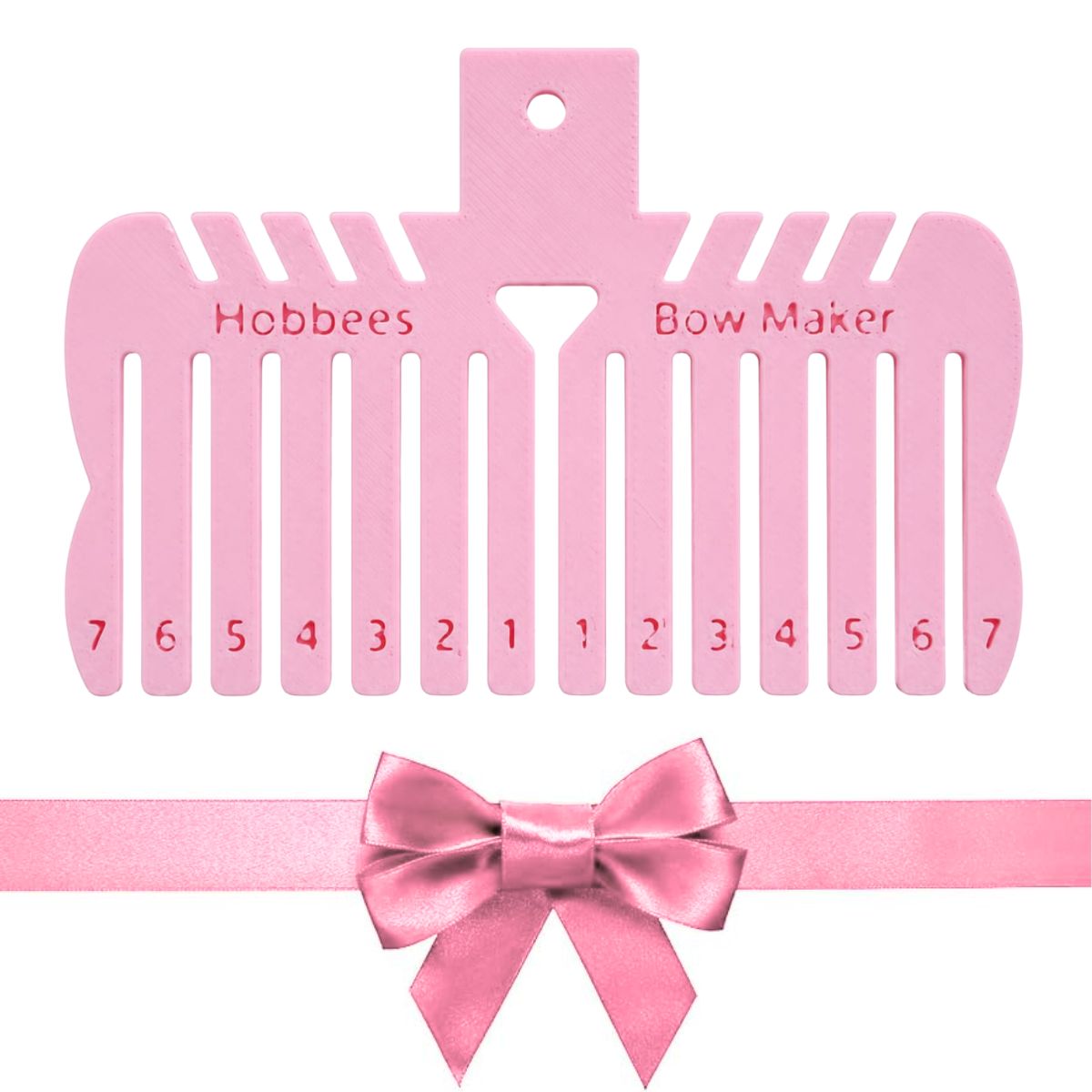 Herramienta Rosa Para Hacer Moños Herramientas Hobbees