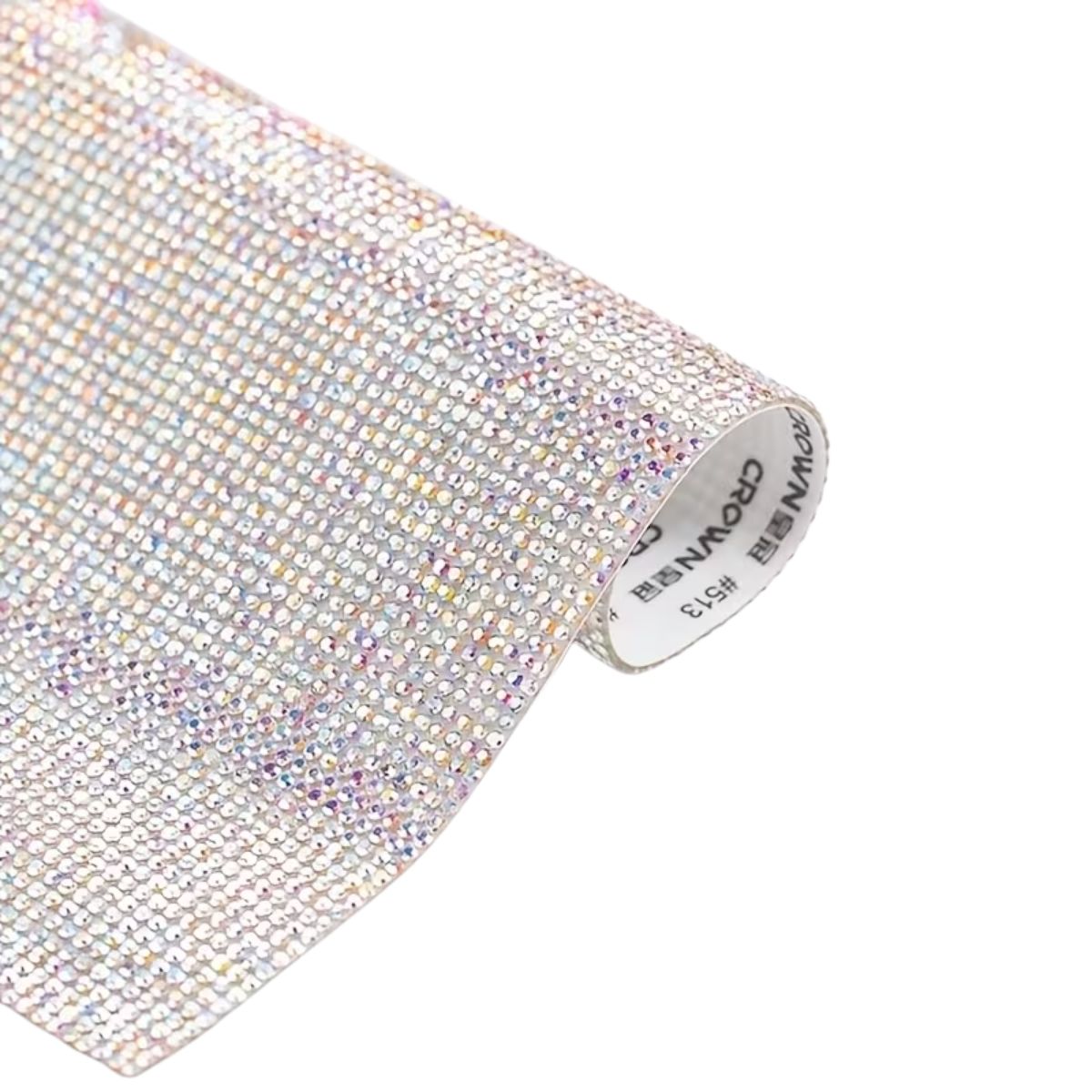 Hoja de Cristales Autoadhesiva Color AB Adornos / Embellishments Hobbees