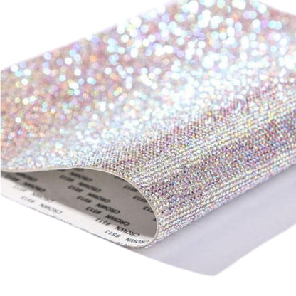 Hoja de Cristales Autoadhesiva Color AB Adornos / Embellishments Hobbees