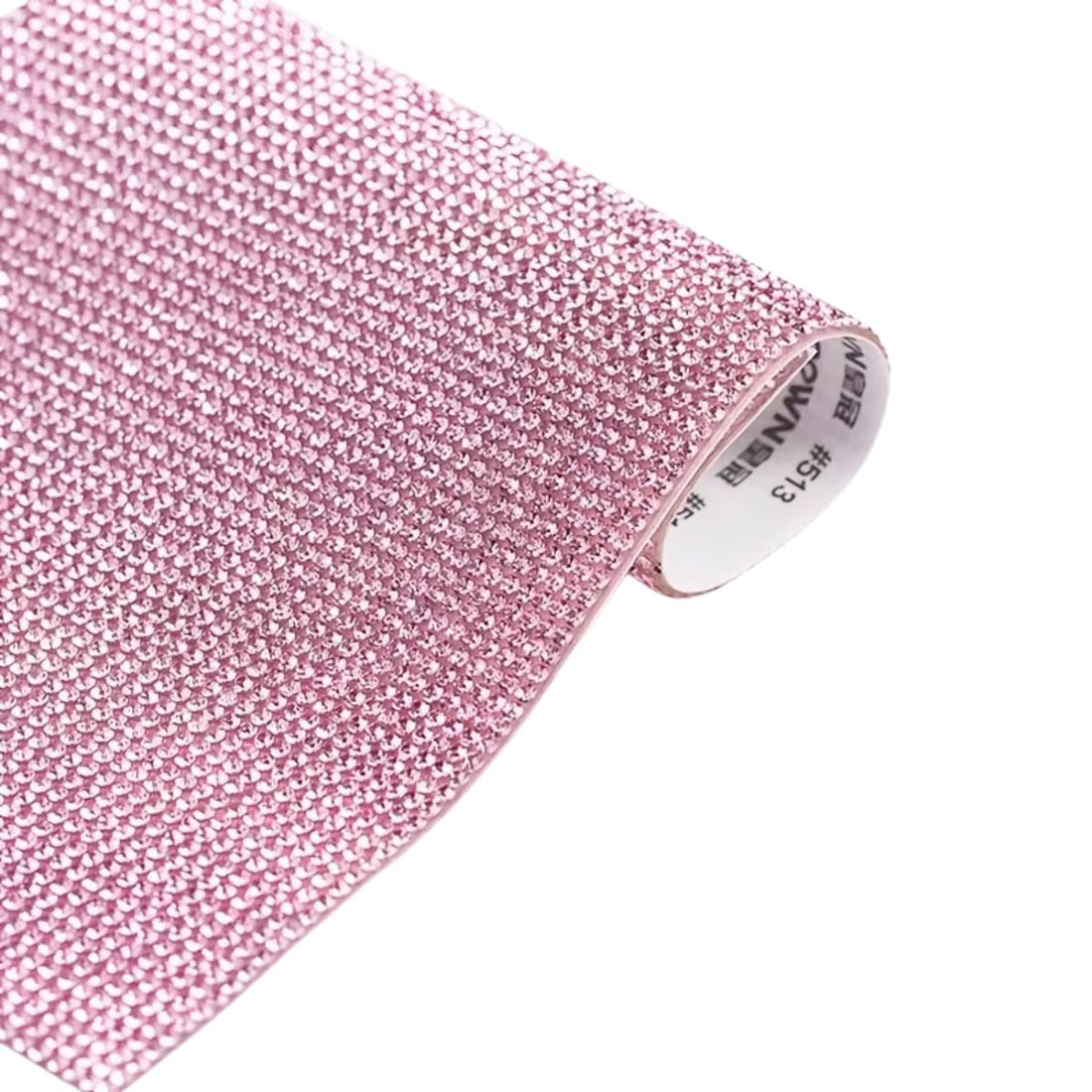 Hoja de Cristales Autoadhesiva Color Rosa Adornos / Embellishments Hobbees