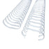 10 Espirales Metálicos Journelle Blancos 1 1/4” Arillos para Engargolar Angie Guerra & Hobbees