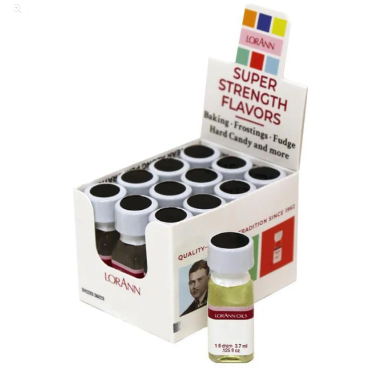 12 Variety Pack Super-Strength Flavors / 12 Saborizantes Concentrados Repostería Lorann Gourmet