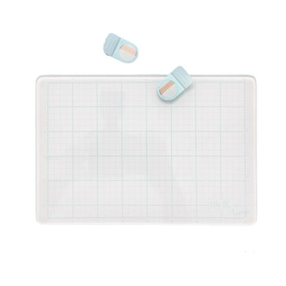 Magnetic Glass Mat 9&quot; x 6&quot; / Tapete magnético de vidrio Tapetes, Mats We R Memory Keepers