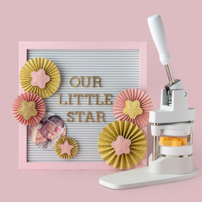 Button Press Star Puffy Sticker Refill Pack 15 Pk / Paquete de Recarga para Stickers 3D de Estrella Accesorios We R Memory Keepers