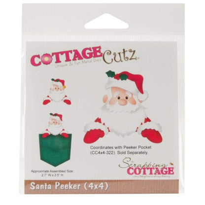 Santa Napping Cutting Die  / Suaje de Siesta de Santa Dados de Corte / Suajes / Troqueles Cottage Cutz