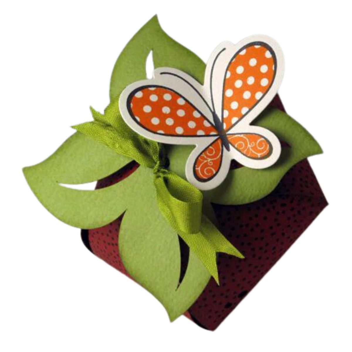 Butterflies Dies & Stamps / Set de Suajes y Sellos de Polímero de Mariposas