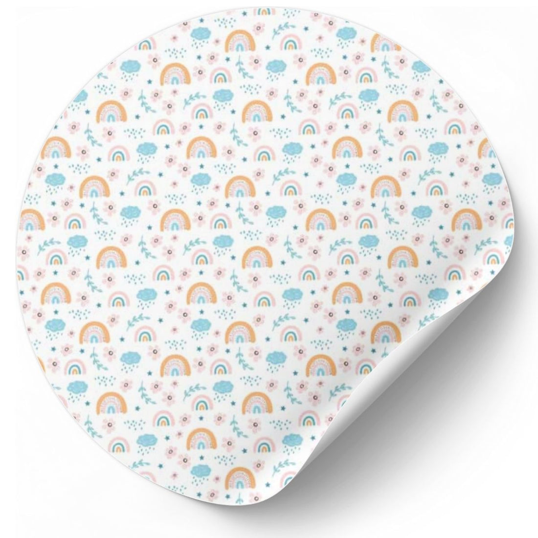 Lino Estampado Español para Encuadernación Rainbow Flowers Encuadernacion Papers For You