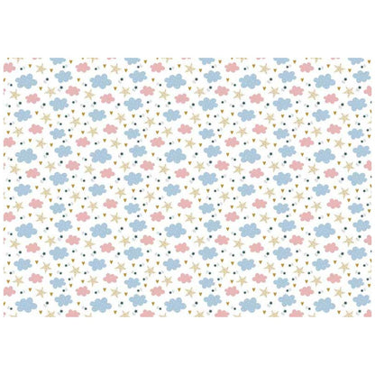 Lino Estampado Español para Encuadernación Clouds and Stars Encuadernacion Papers For You