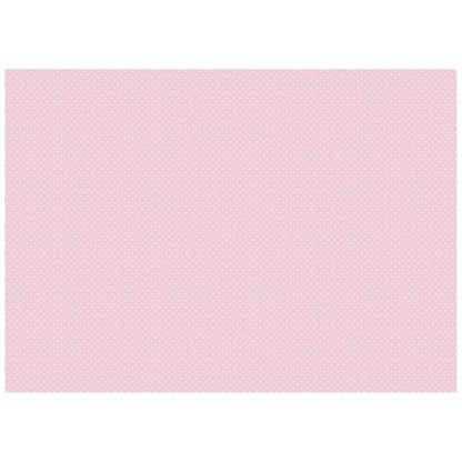 Lino Estampado Español para Encuadernación Mini Dots White Baby Pink Encuadernacion Papers For You