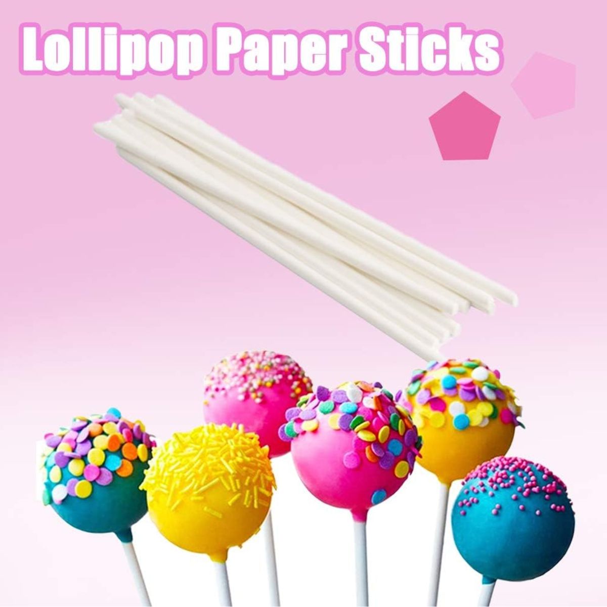 Small Sucker Sticks / Palitos para Paletas Repostería Lorann Gourmet