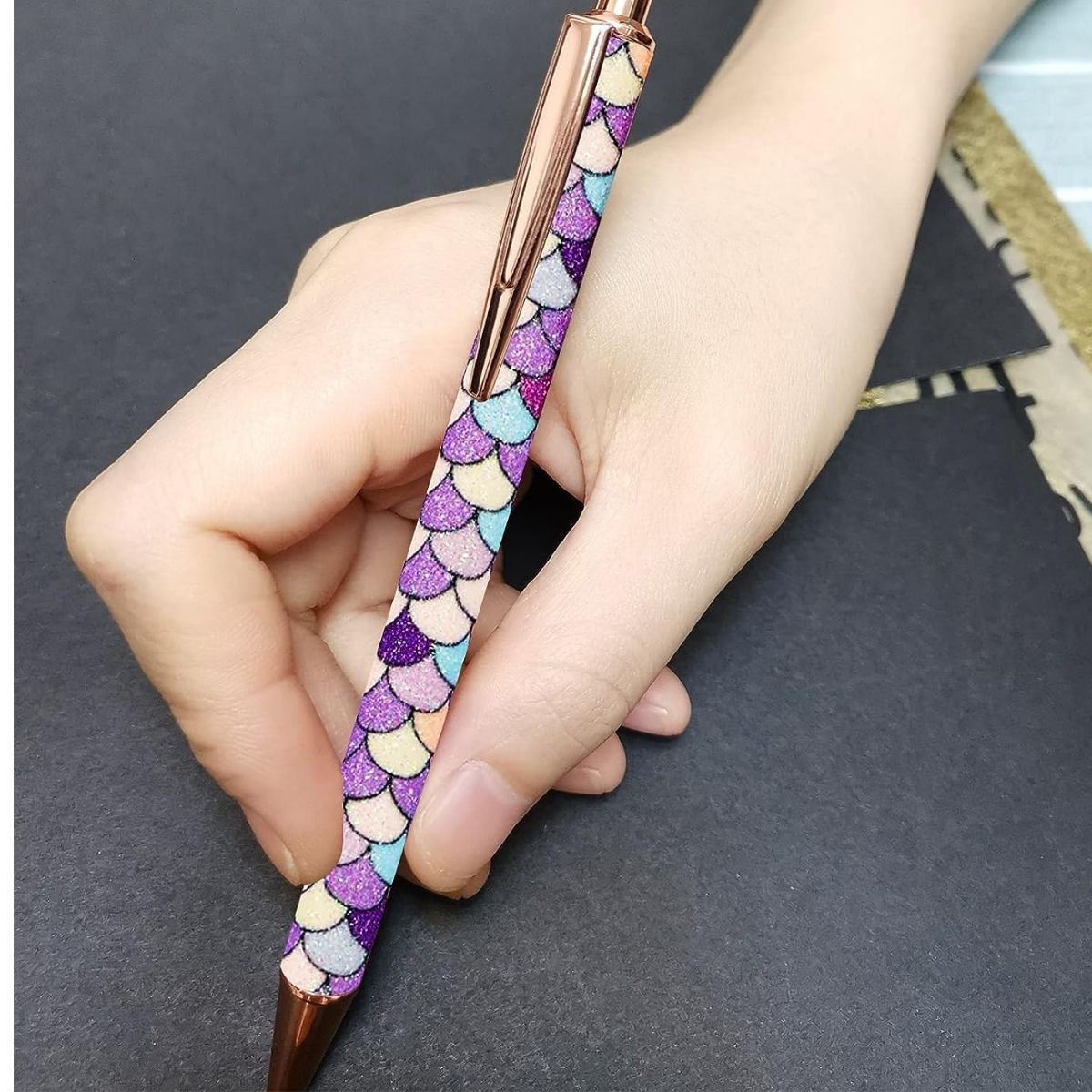 Plumas Depiladoras Purple Mermaid Herramientas Angie Guerra