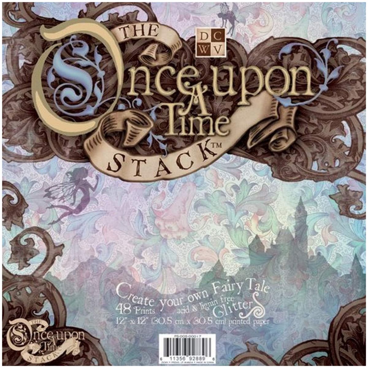 Once Upon A Time Stack 12"/ Block de Papel Cuento de Hadas