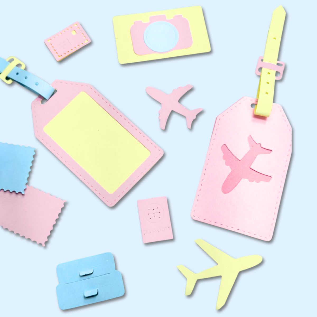 Set de Troqueles Happy Traveler Dados de Corte / Suajes / Troqueles Lyssette Guiot Crafts