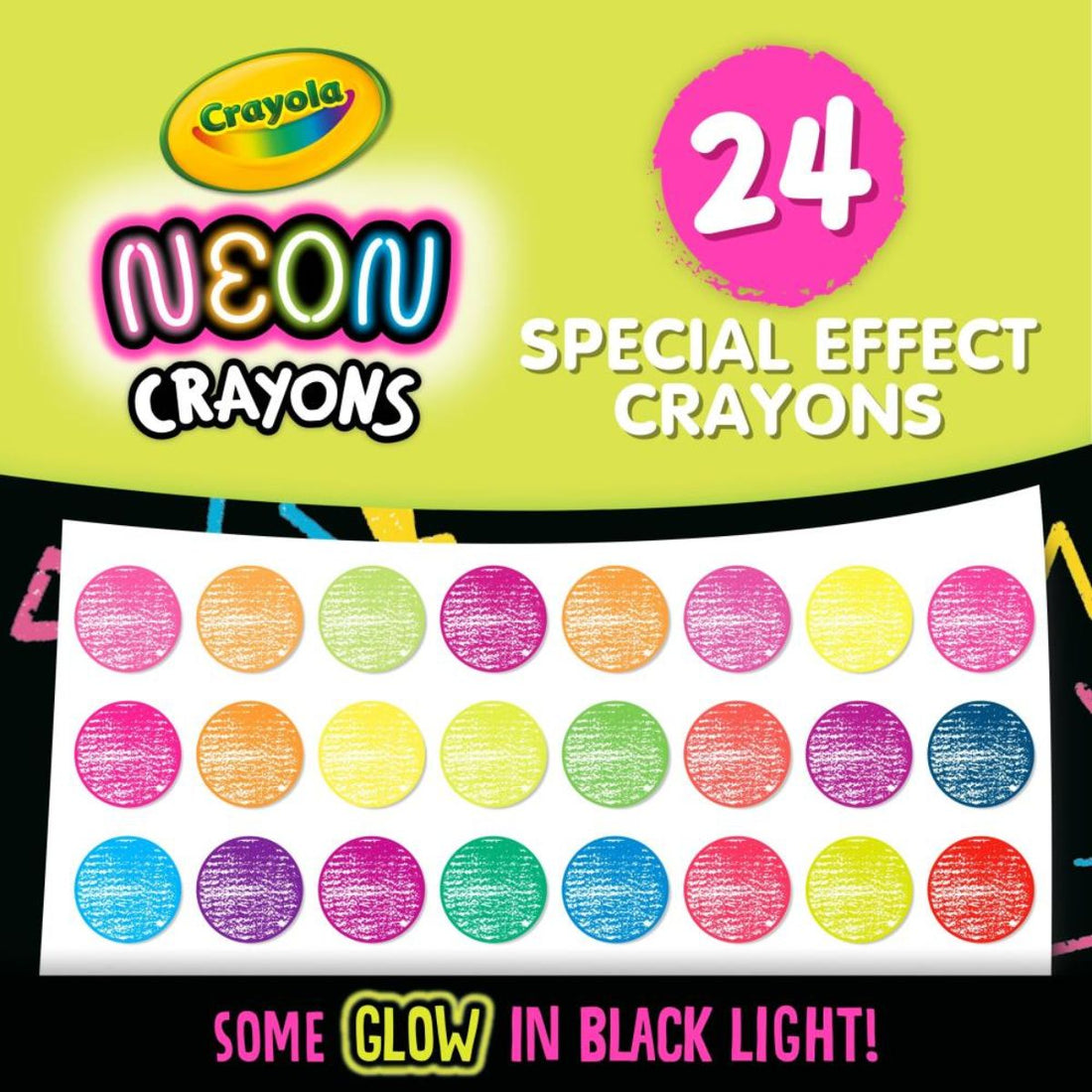 Neon Crayons / Crayones Neon Crayones Crayola