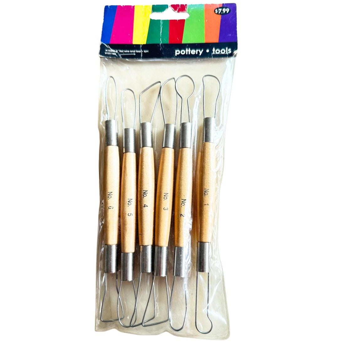 Pottery Tool Set / 6 Herramientas de Alambre para Modelado Herramientas para Modelado Tree House Studio