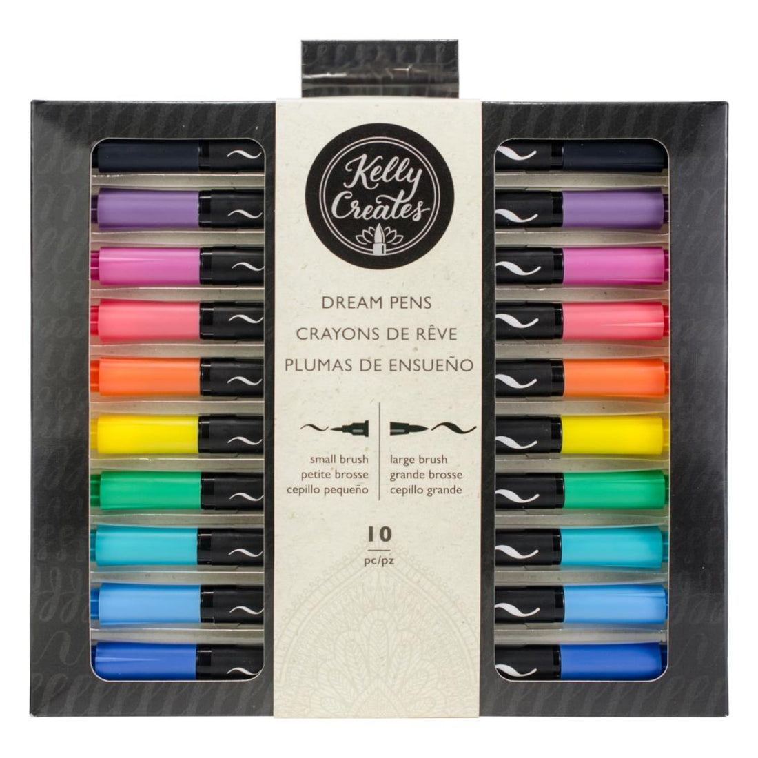 Kelly Creates Dream Pens Rainbow / Marcadores Arcoíris Para Caligrafía Caligrafía Kelly Creates
