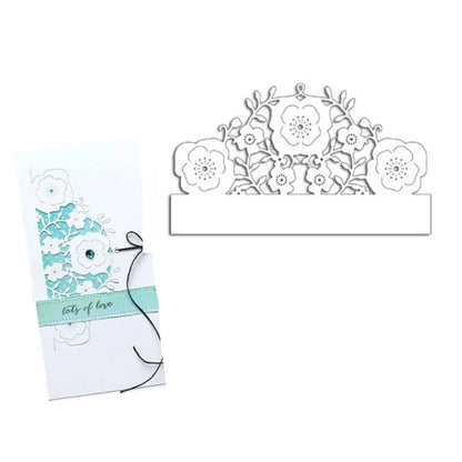 Floral Half Dies / Suajes Florales Dados de Corte / Suajes / Troqueles Penny Black