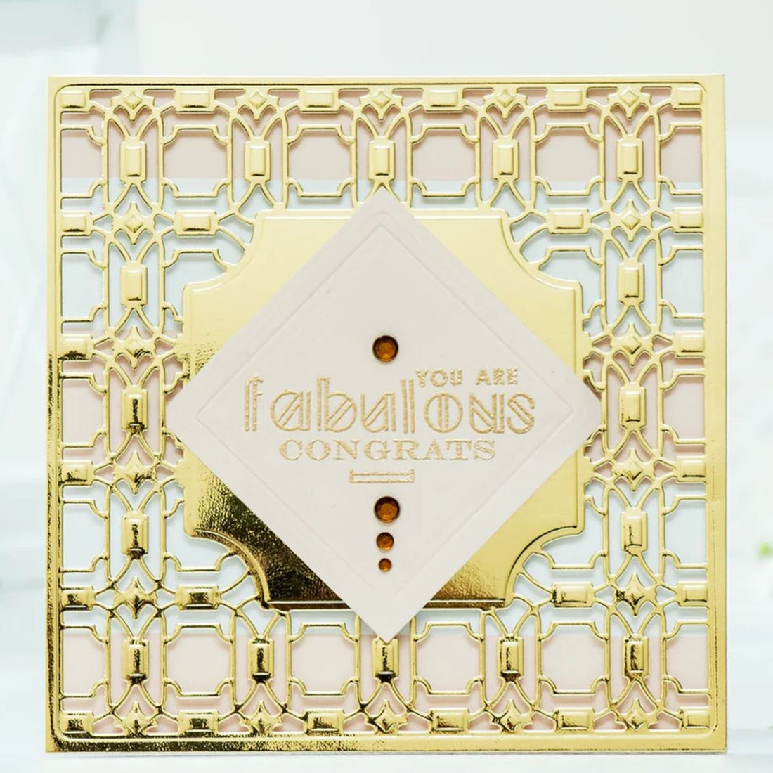 Deco Lux Card Creator Die / Suaje de Marco Decorativo Dados de Corte / Suajes / Troqueles Spellbinders