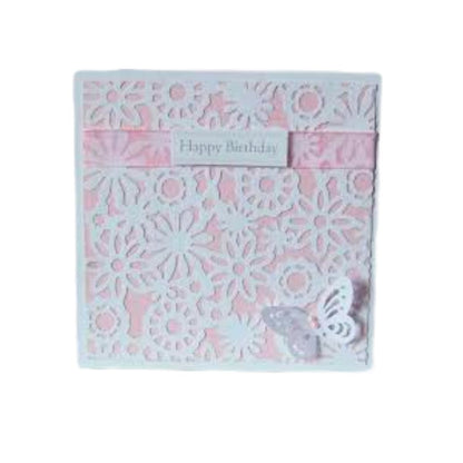 Floral Filigree Background Die / Suaje de Fondo Floral Grande Dados de Corte / Suajes / Troqueles XCut