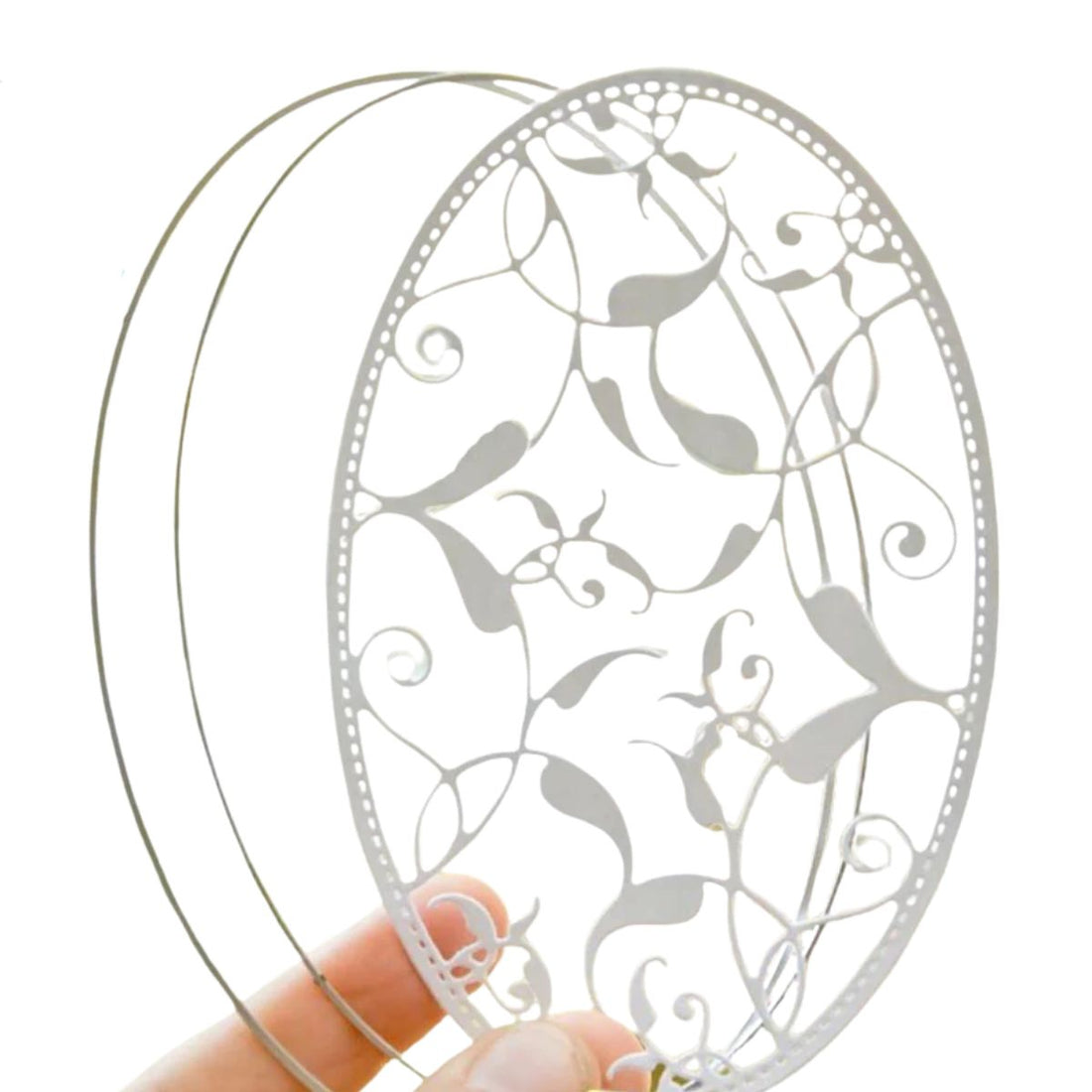 Suajes de Marco Ovalado de Encaje Dados de Corte / Suajes / Troqueles Hobbees