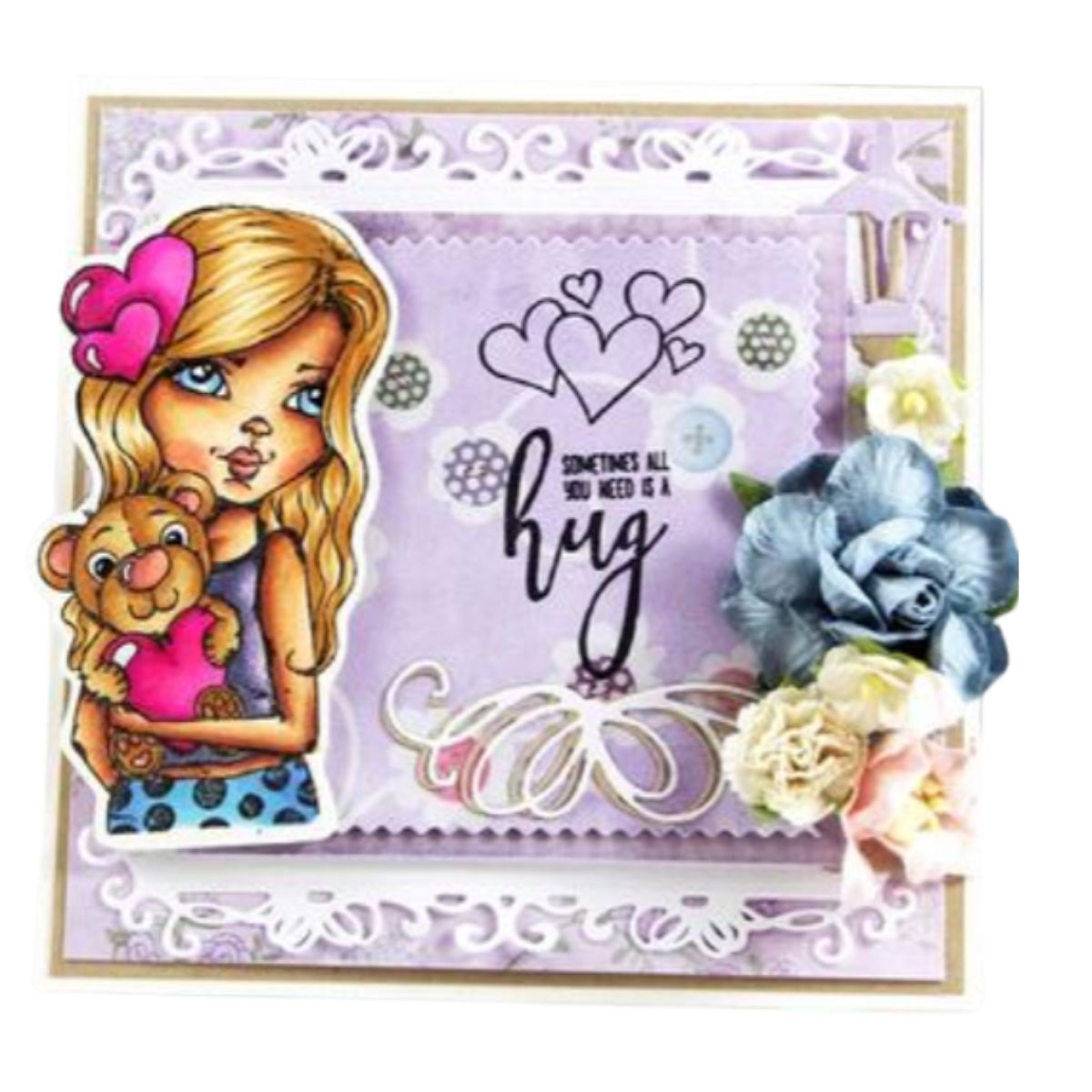 Polkadoodles Ribbon Frame Dies / Suaje de Corte de Marco y Orillas Dados de Corte / Suajes / Troqueles LDRS Creative