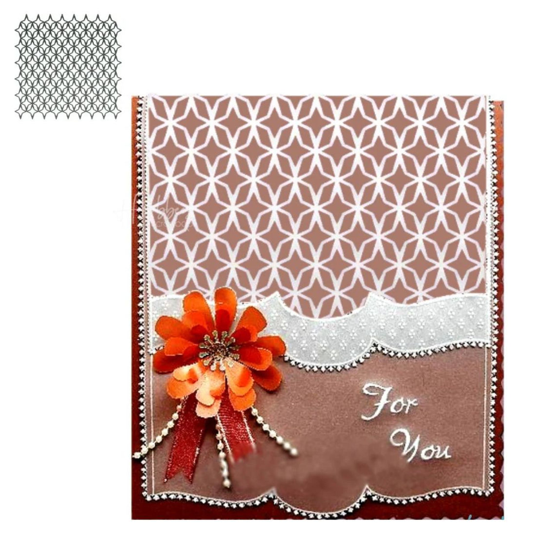 Dies Starry Eyed / Suaje de Fondo Rejilla Dados de Corte / Suajes / Troqueles Couture Creations