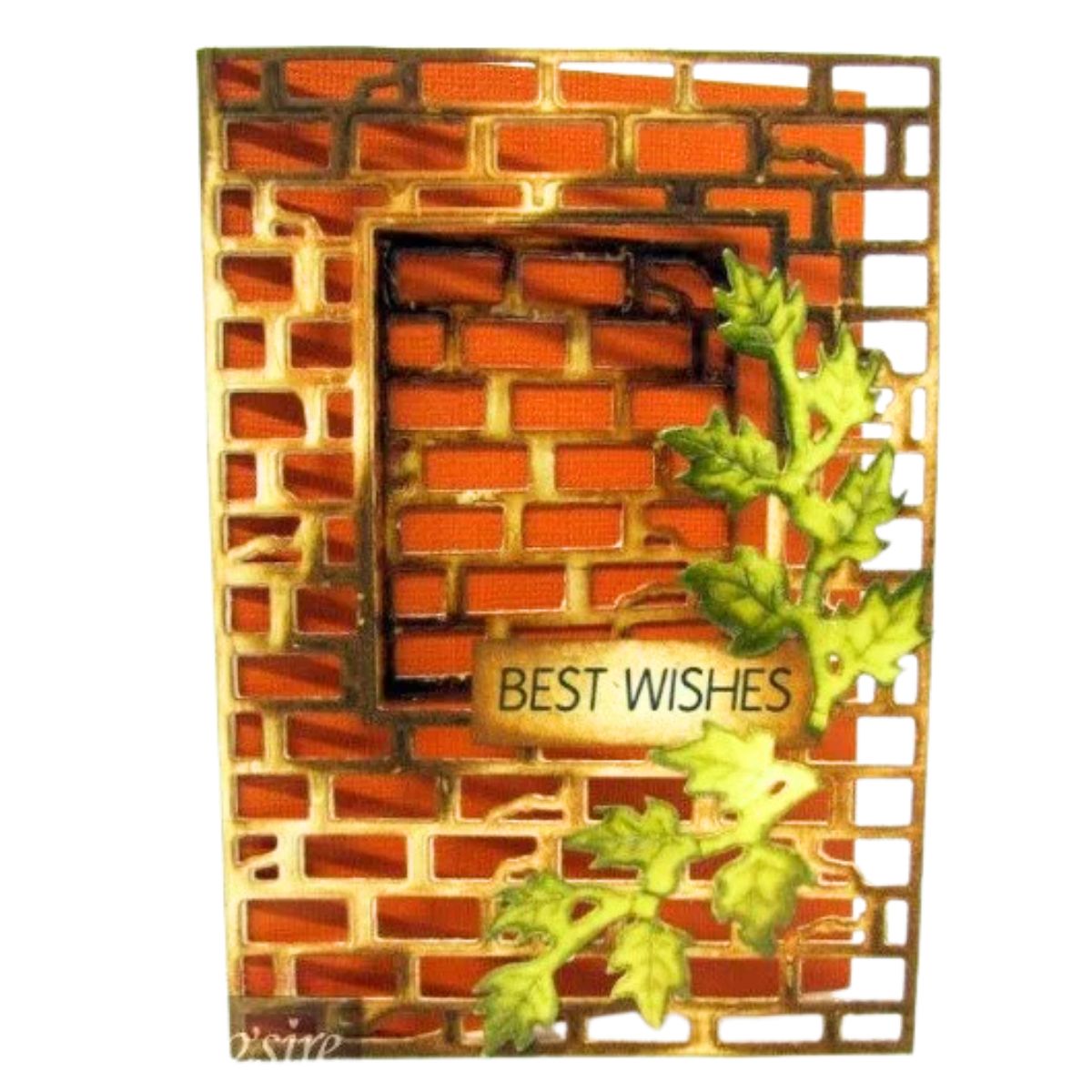 Suaje de Corte para Hacer Fondos de Bloques / Another Brick in The Wall Dados de Corte / Suajes / Troqueles Crafter&