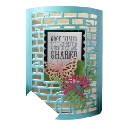 Suaje de Corte para Hacer Fondos de Bloques / Another Brick in The Wall Dados de Corte / Suajes / Troqueles Crafter&