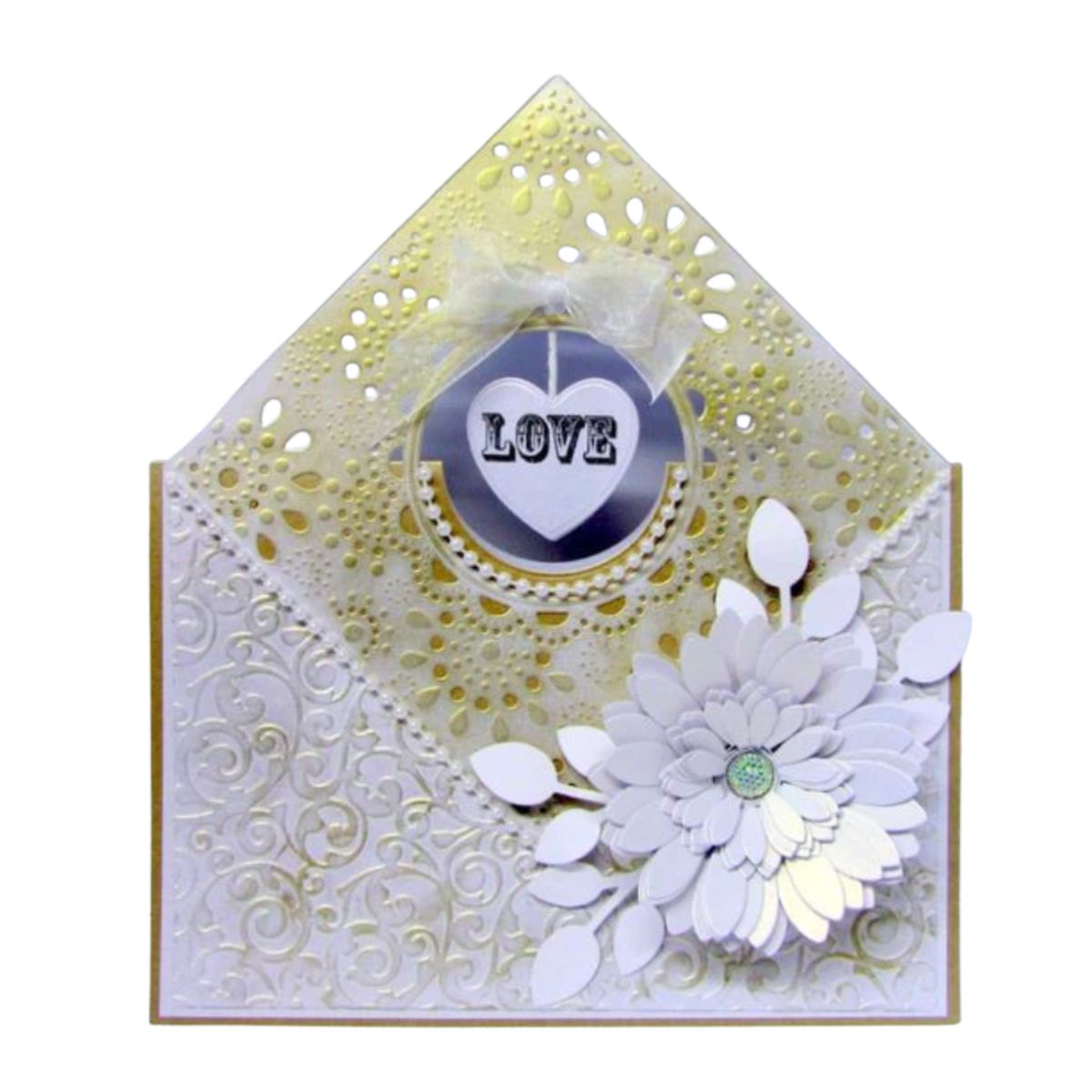 Suaje de Corte Para Hacer Fondos con Circulo Decorado / Aurora Dados de Corte / Suajes / Troqueles Crafter&