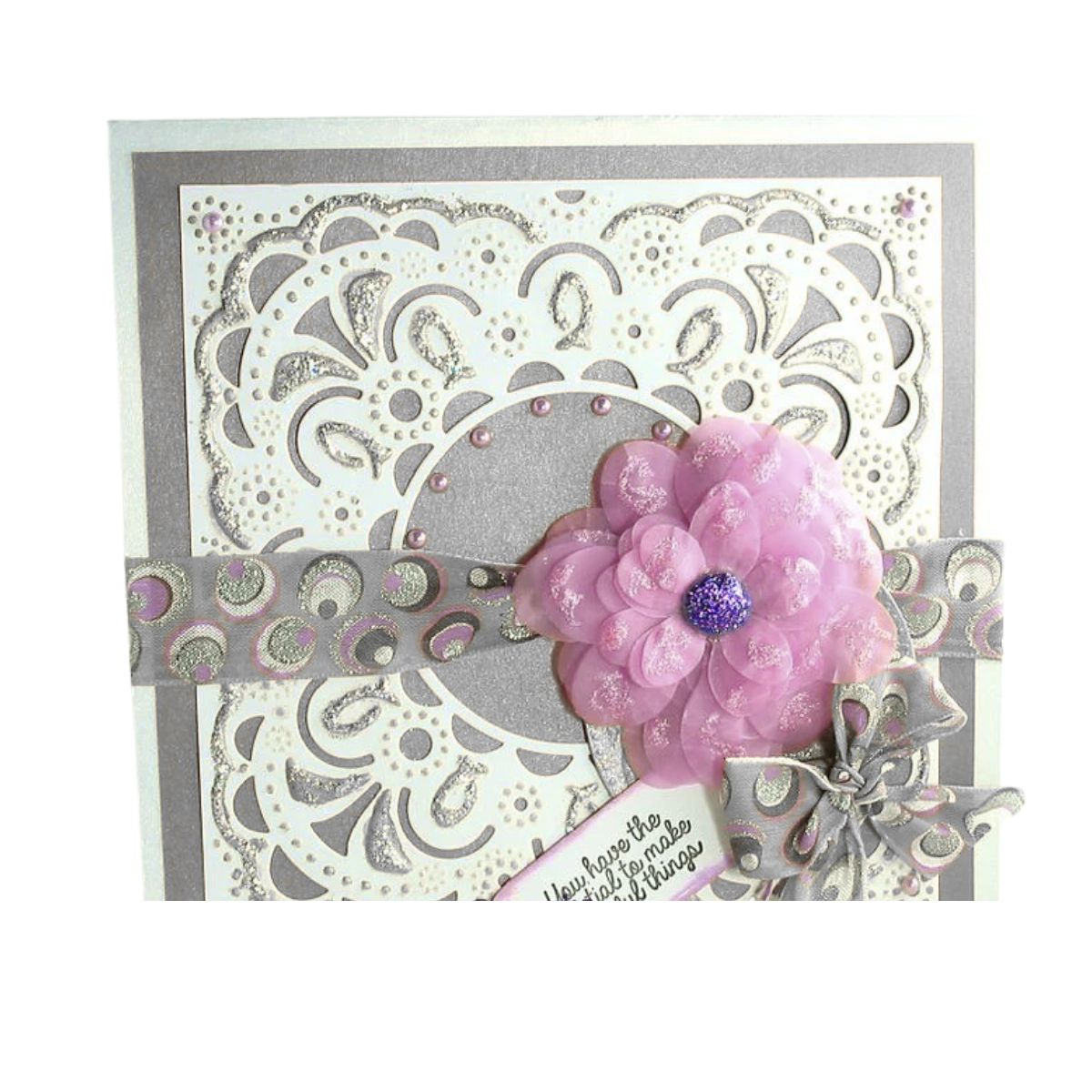 Suaje de Corte para Hacer Fondo Grande de Escalopa / Extravagance Dados de Corte / Suajes / Troqueles Crafter&