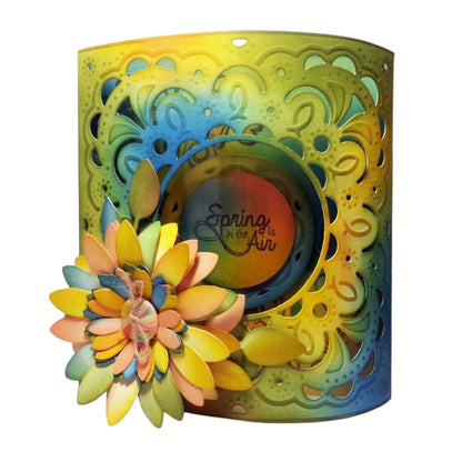 Suaje de Corte para Hacer Fondo Grande de Escalopa / Extravagance Dados de Corte / Suajes / Troqueles Crafter&