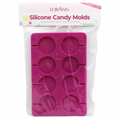 Silicone Lollipop Mold 2 pack / Moldes de Silicón para Paletas Repostería Lorann Gourmet