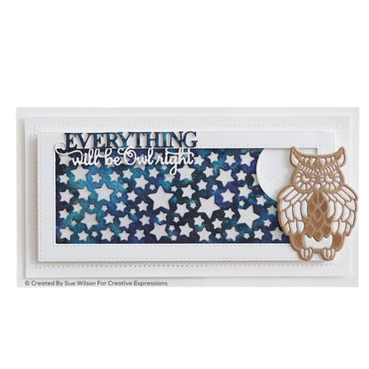 Stars Background DIe / Suaje de Fondo de Estrellas Dados de Corte / Suajes / Troqueles Creative Expressions