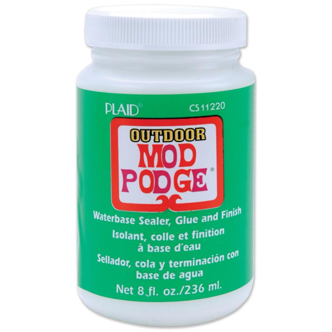 Mod Podge Outdoor Finish / Mod Podge Exteriores Adhesivos / Pegamentos Plaid