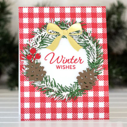 Suajes de Hojas para Navidad Dados de Corte / Suajes / Troqueles Hobbees