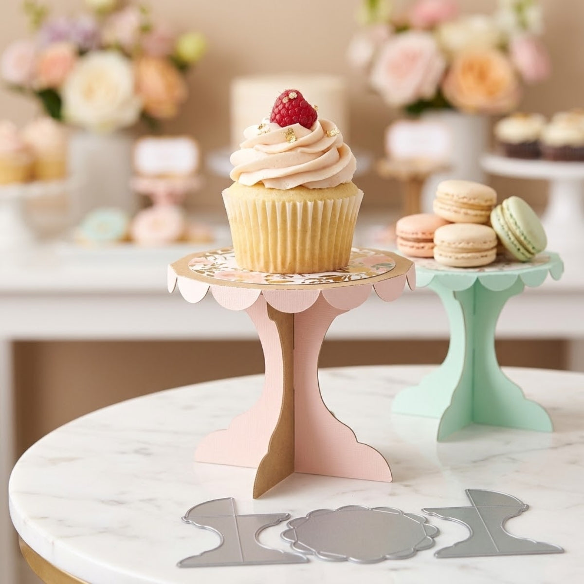 Suaje de Mesita para Cupcakes Dados de Corte / Suajes / Troqueles Hobbees