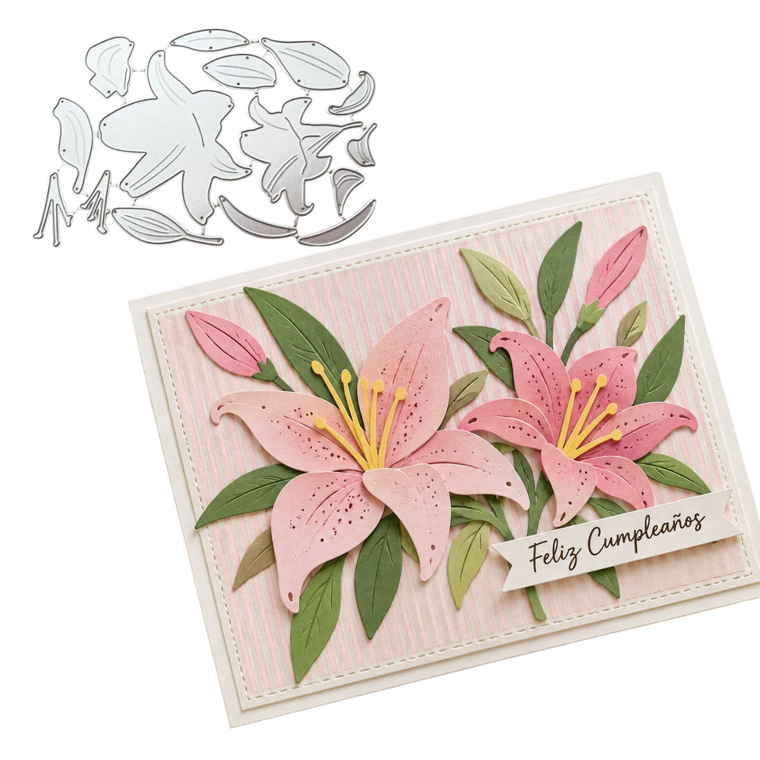 Suajes de Flor Lilly