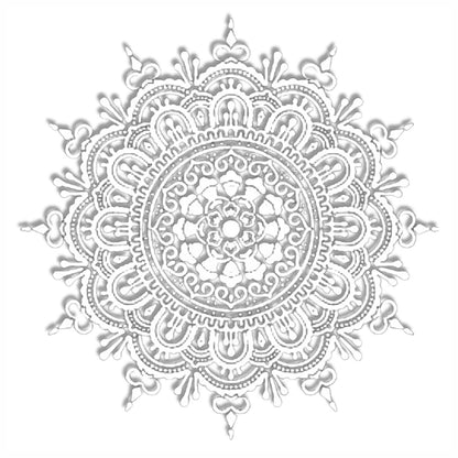 Esténcil de Mandala 2 Esténciles / Plantillas Hobbees