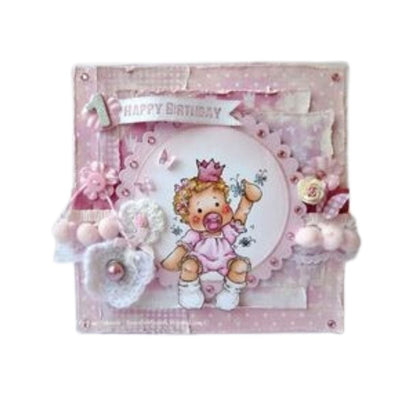 Stamp Cling Baby Tilda/ Sello Cling Tilda Bebe 4002-1 Sellos Magnolia