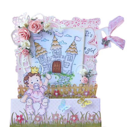 Stamp Cling Baby Tilda/ Sello Cling Tilda Bebe 4002-1 Sellos Magnolia