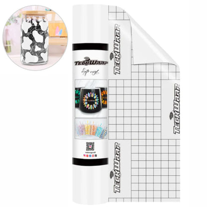 Economical Series Glossy Vinyl White / Vinil Adhesivo Brilloso Blanco Viniles Teckwrap