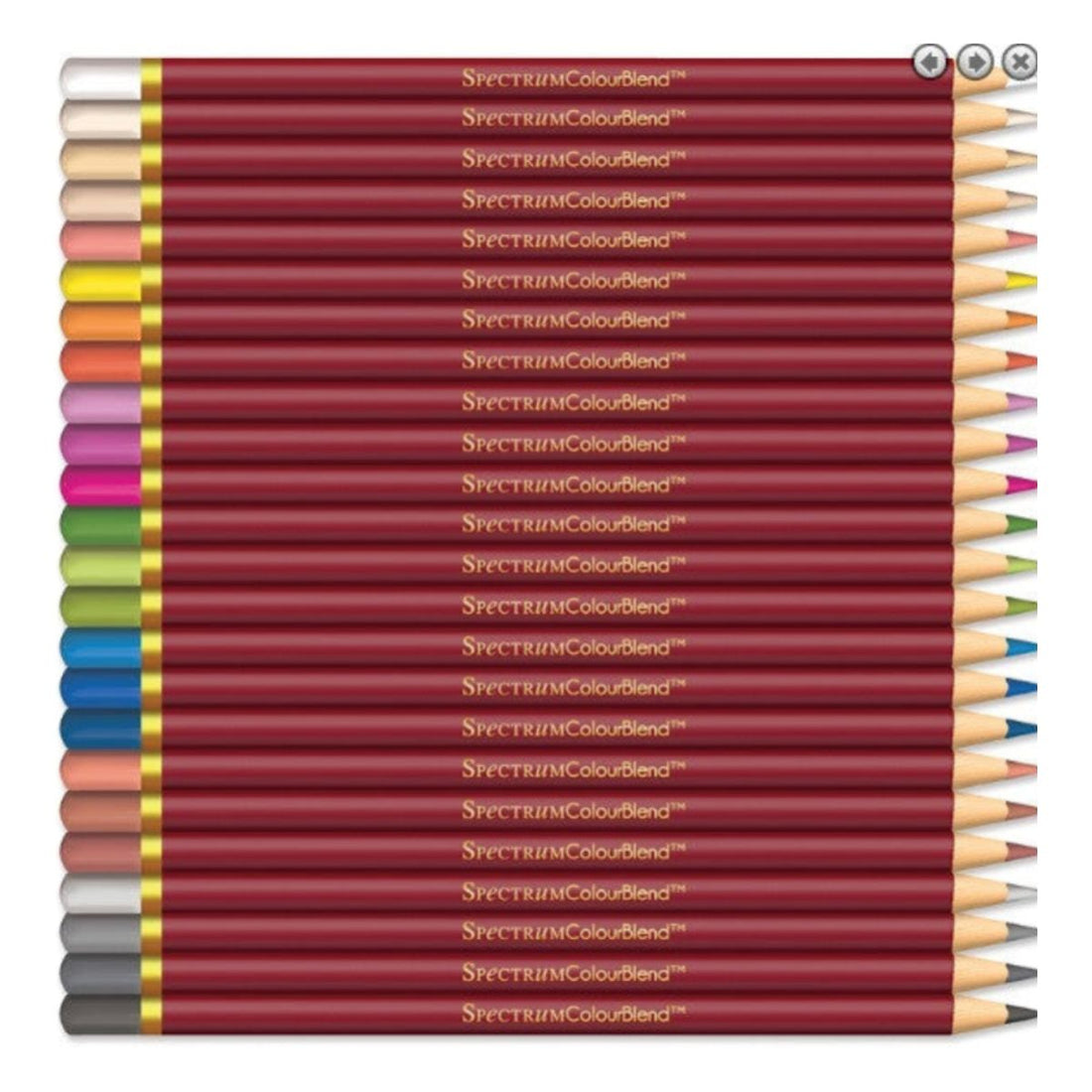 ColourBlend By Spectrum Noir Essentials Set 24 / Lapices de Colores Profesionales Colores y Plumones Crafter&