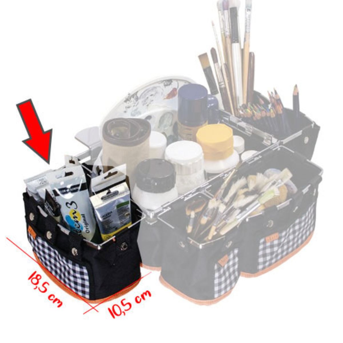 Table Tidy Double Pocket / Organizador de Mesa Doble Almacenamiento y Organización Tonic Studios