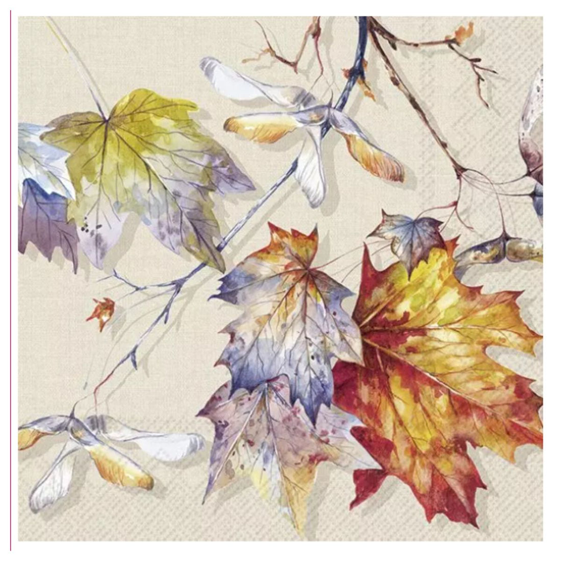 Servilleta de Papel Autumn Branch Cream 