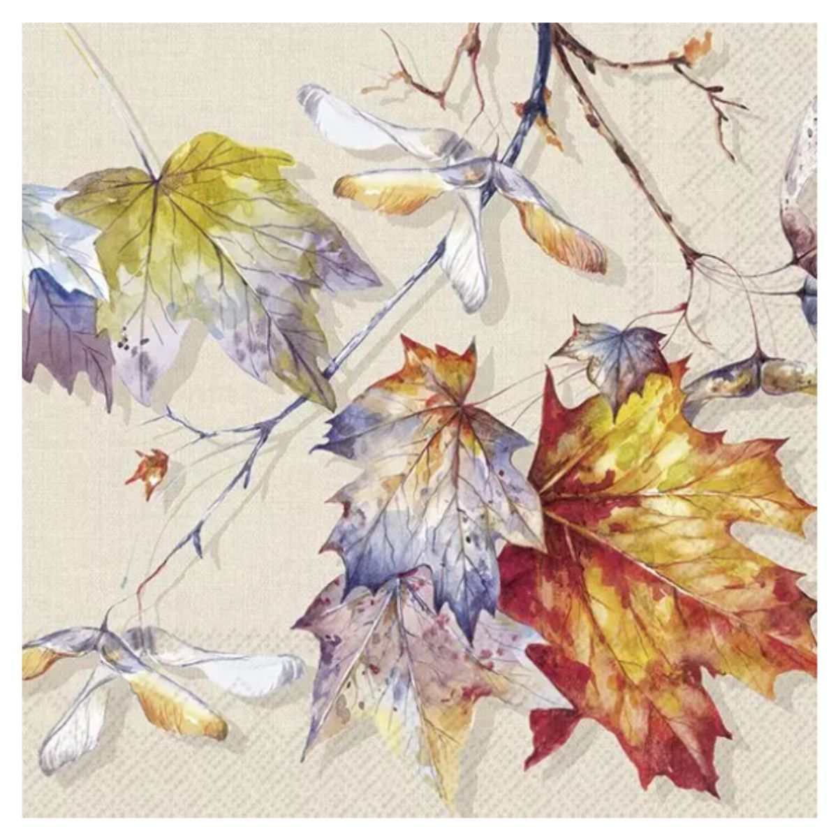 Servilleta de Papel Autumn Branch Cream 