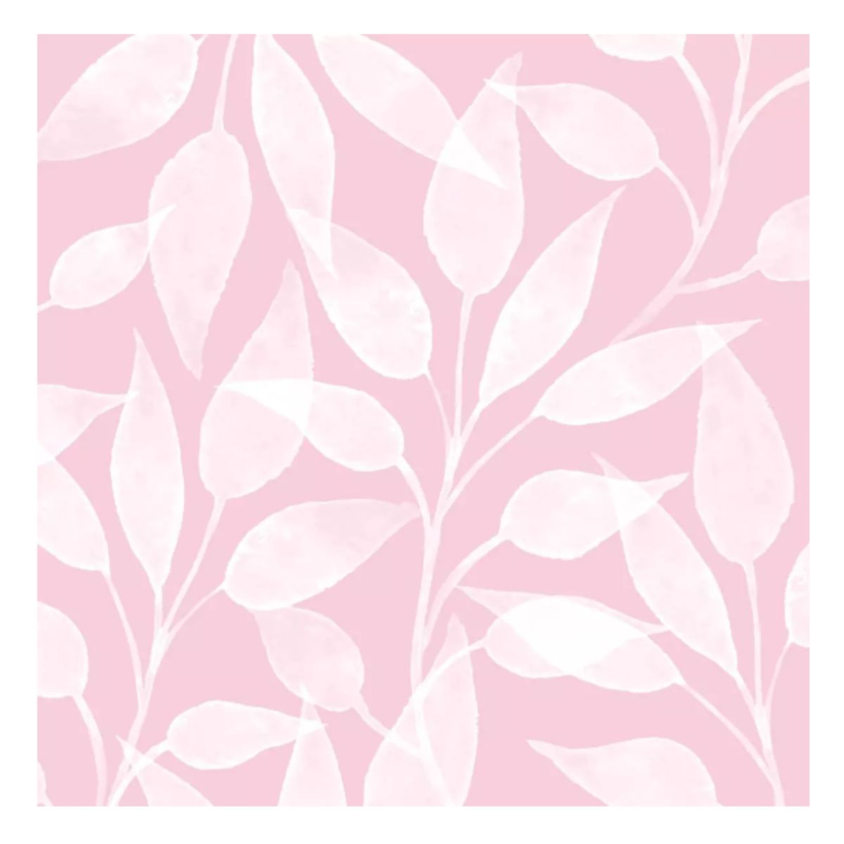 Servilleta de Papel Scandic Leaves Rosé 