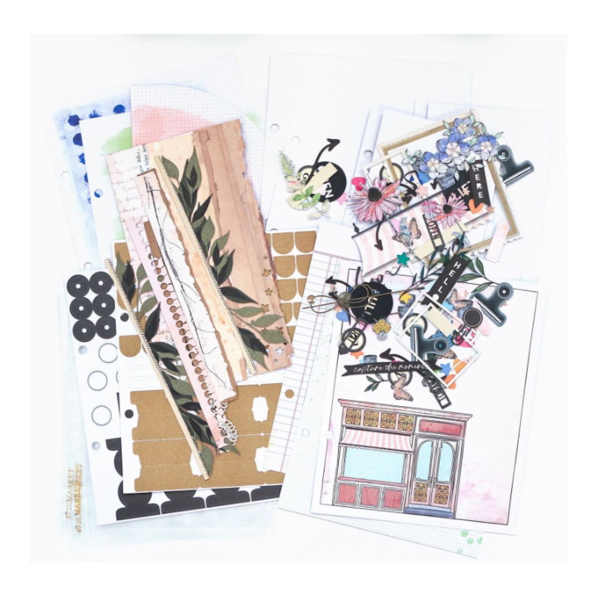 Flower Emporium Binder Album Kit / Kit Para Album Emporio De Flores Encuadernacion 49 and Market