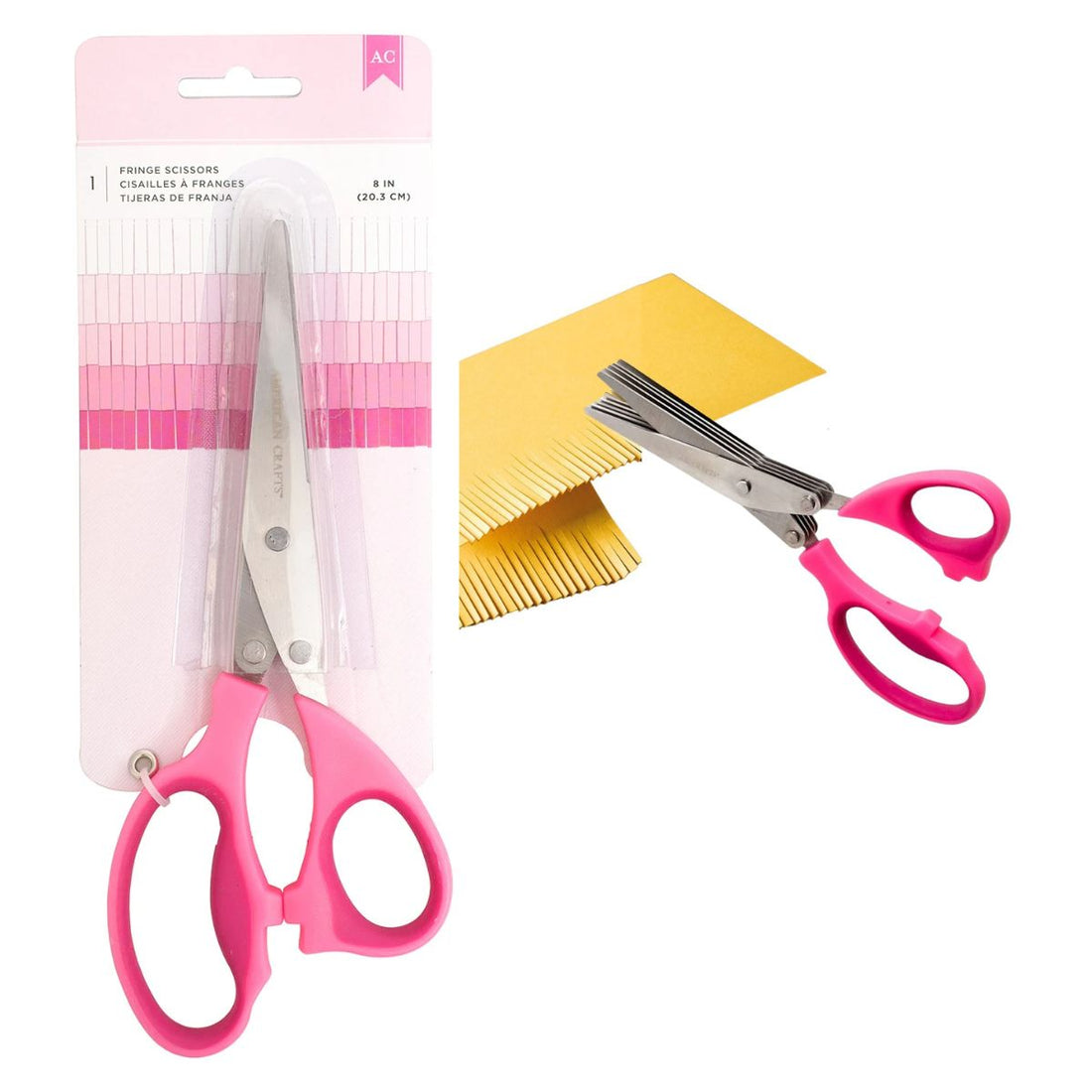 Fringe Scissors / Tijeras Multi Cortes Herramientas American Crafts